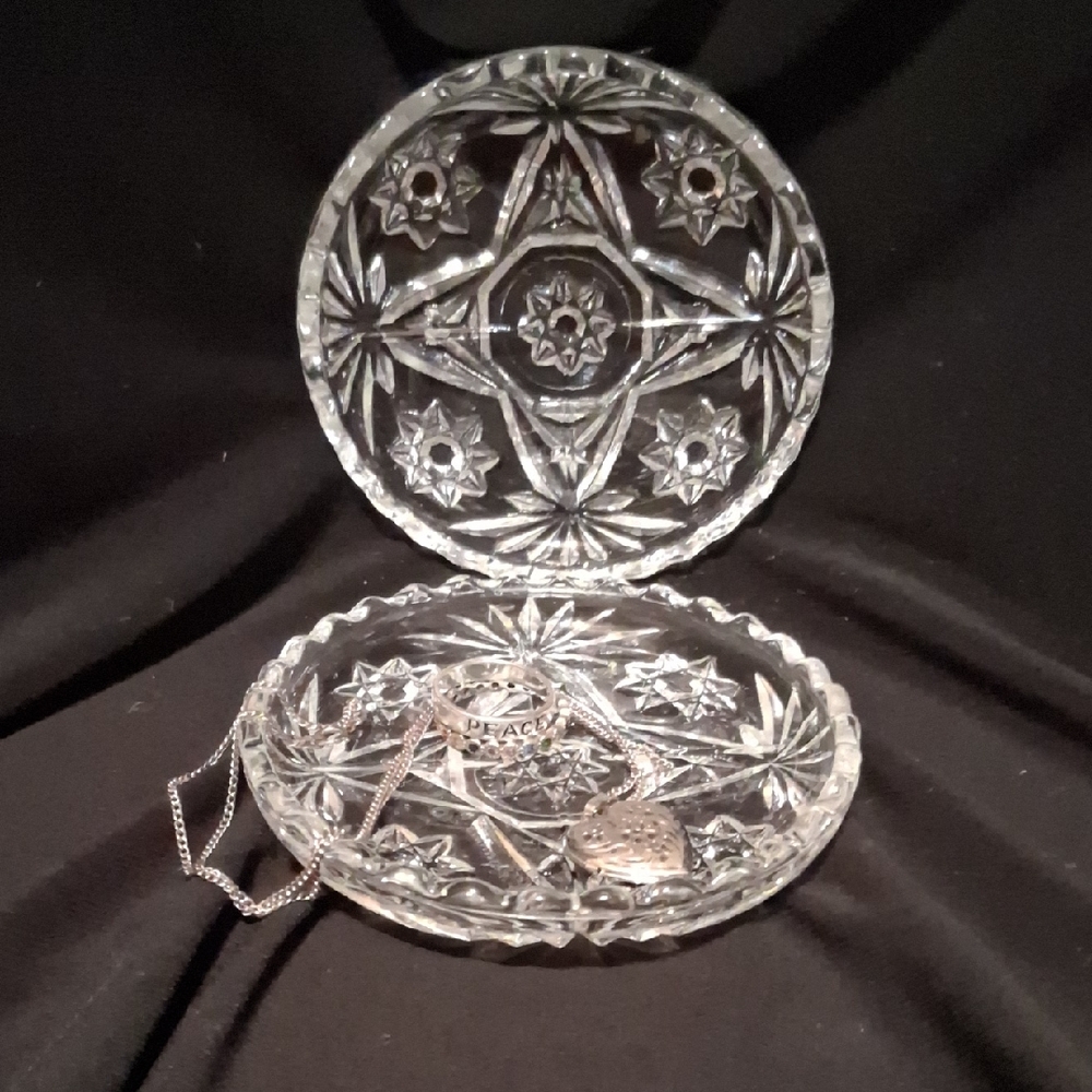 Crystal Jewelry Dish Set